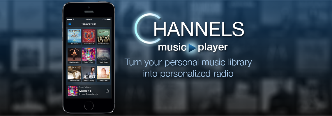 Channels Music Player Banner