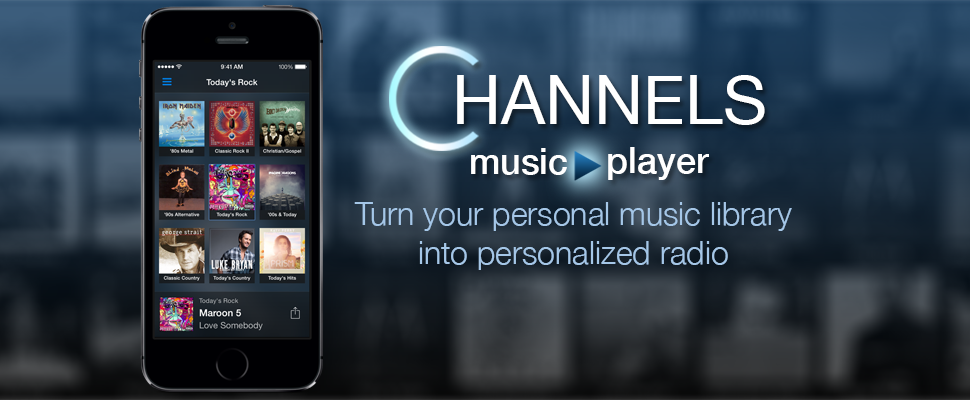 Channels Music Player Banner